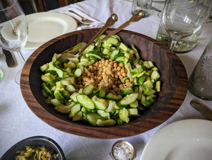 Ceci Piccoli and Cucumber Salad